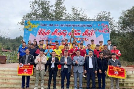 Lâm Thượng (Lào Cai): Rộn ràng hoạt động thể thao mừng Đảng, mừng Xuân Bính Ngọ 2026