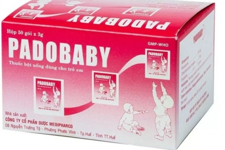 Xử phạt Dược Medipharco 50 triệu đồng do sản xuất thuốc Padobaby vi phạm chất lượng