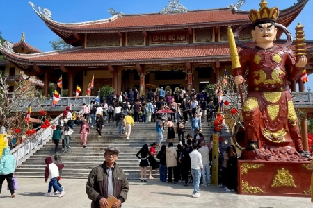 Về chùa Cổ Am lễ Phật, cầu an trong những ngày đầu năm mới