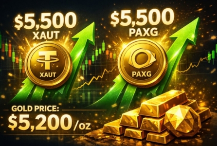 Sau khi Mỹ và Isarel tấn công Iran, “vàng số” tăng vọt lên 5.500 USD