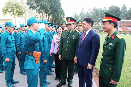 Bộ Chỉ huy Quân sự tỉnh Bắc Ninh ra quân huấn luyện năm 2026