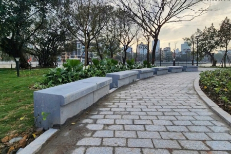 Hà Nội: Bán đảo hồ Đống Đa khoác lên diện mạo mới