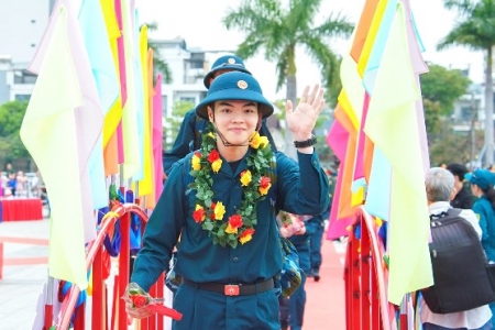 Đà Nẵng: Hơn 4.600 thanh niên lên đường nhập ngũ
