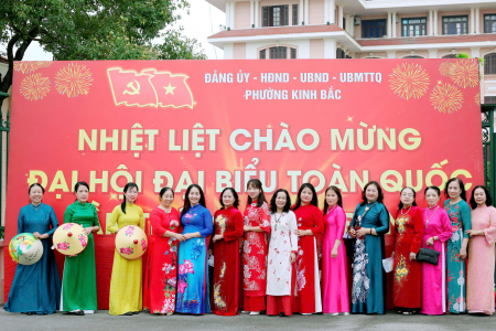 Phụ nữ Bắc Ninh hưởng ứng “Tuần lễ áo dài” năm 2026