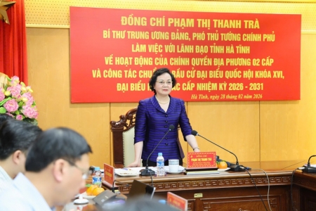 Hà Tĩnh quyết liệt đẩy mạnh phân cấp, tinh gọn bộ máy, nâng cao hiệu lực quản trị