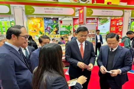 Cà phê đặc sản Lâm Đồng thu hút nhà mua hàng quốc tế tại Foodex Japan 2026