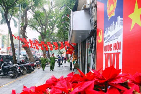 Bảo đảm tuyệt đối an ninh, an toàn, góp phần tổ chức thành công cuộc bầu cử