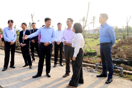 Khảo sát địa điểm nâng cấp Trung tâm Đổi mới sáng tạo và Ứng dụng khoa học công nghệ Hải Phòng