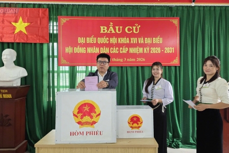 Sơn La: Ngày hội bầu cử ở bản Lò Củ