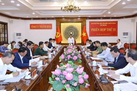 Thanh Hóa: Ban Chỉ đạo phòng, chống tham nhũng, lãng phí, tiêu cực triển khai nhiệm vụ trọng tâm quý II