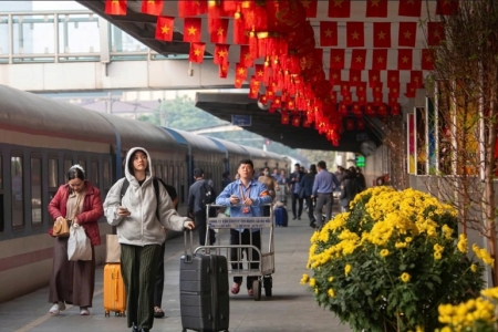 Ngành đường sắt tăng chuyến phục vụ hành khách dịp giỗ Tổ Hùng Vương và lễ 30/4 - 1/5