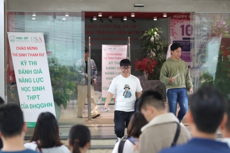 ĐHQG Hà Nội: Hơn 20.000 thí sinh dự thi đánh giá năng lực HSA đợt 2, điểm cao nhất đạt 129