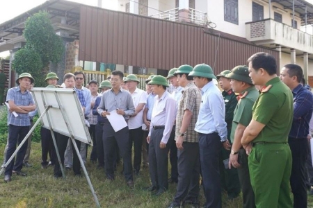 Quảng Trị: Lãnh đạo tỉnh kiểm tra, tháo gỡ khó khăn, đẩy nhanh tiến độ dự án giao thông trọng điểm