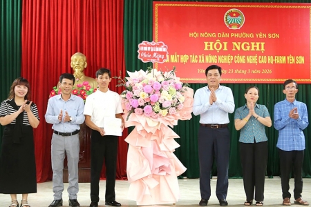 Thành lập Hợp tác xã Nông nghiệp công nghệ cao HQ-FARM Yên Sơn