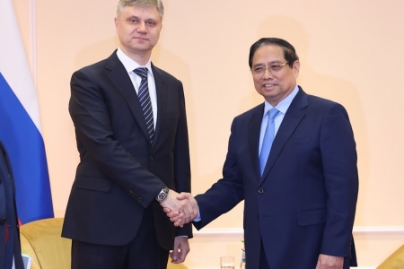 Thủ tướng: Kết nối đường sắt Việt Nam - Nga có vai trò chiến lược