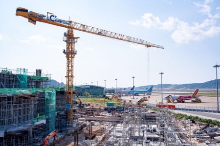 Sun Group thi công thần tốc sân bay Phú Quốc, sẵn sàng vận hành theo chuẩn Changi