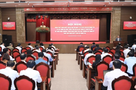 Hà Nội quán triệt Nghị quyết 02-NQ/TW, định hình tầm nhìn phát triển Thủ đô trong kỷ nguyên mới
