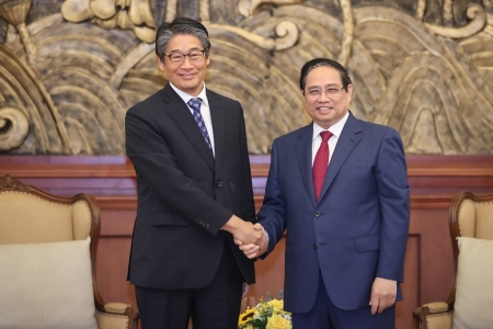 Thủ tướng Phạm Minh Chính tiếp Đại sứ Nhật Bản tại Việt Nam