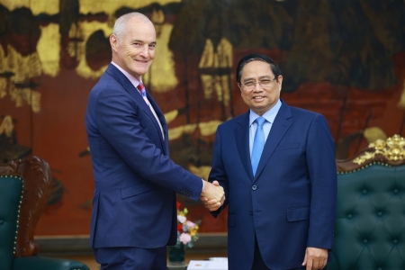 Thủ tướng Phạm Minh Chính tiếp Giám đốc Đại học RMIT, Australia