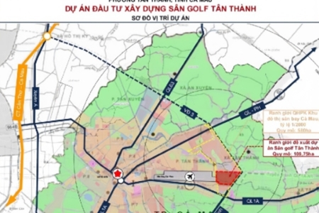 Cà Mau chuẩn bị đấu thầu dự án sân golf Tân Thành vốn gần 1.847 tỷ đồng