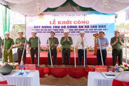 Quảng Trị: Xây dựng, nâng cấp, mở rộng trụ sở làm việc Công an các xã biên giới