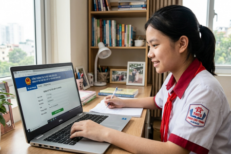 Hà Nội thử nghiệm đăng ký thi lớp 10 trực tuyến trong 3 ngày