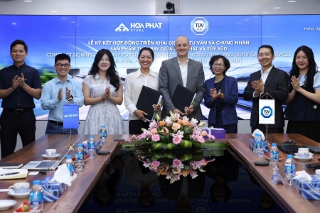 Tập đoàn Hòa Phát ký kết hợp đồng với TÜV SÜD Rail GmbH