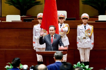 Chủ tịch Quốc hội Trần Thanh Mẫn: ‘Nguyện cống hiến hết sức mình, phụng sự Tổ quốc, phục vụ nhân dân’