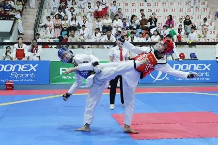 Bắc Ninh: Hơn 200 vận động viên tham gia Giải Taekwondo thanh thiếu nhi