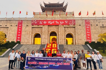 Đoàn famtrip quốc tế khảo sát, kết nối tour du lịch tại Bắc Ninh
