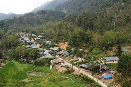 Khẩn trương thi công khu tái định cư bản Xa Mang trước mùa mưa bão