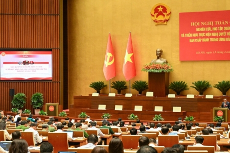 Hội nghị toàn quốc quán triệt Nghị quyết Hội nghị lần thứ hai Ban Chấp hành Trung ương Đảng khóa XIV
