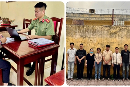 Hưng Yên: Triệt phá đường dây đánh bạc qua mạng xuyên tỉnh