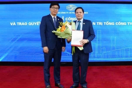Vinaconex (VCG) bổ nhiệm tổng giám đốc mới