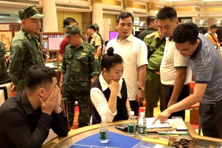 Triệt phá tụ điểm đánh bạc “núp bóng” khu vui chơi giải trí, thu giữ tang vật hơn 301 tỷ đồng