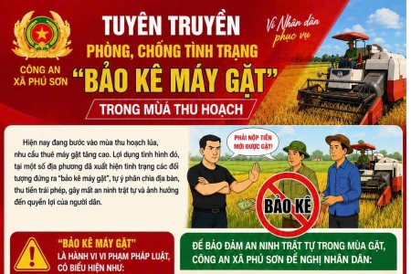 Ninh Bình: Tuyên truyền, ngăn chặn tình trạng “bảo kê máy gặt” mùa thu hoạch