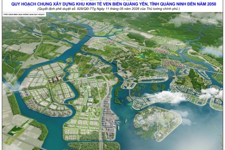 Phê duyệt quy hoạch chung xây dựng khu kinh tế ven biển Quảng Yên đến năm 2050