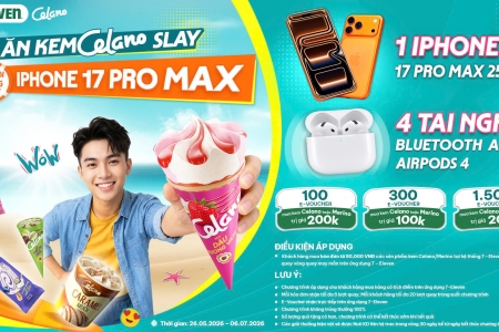 Unlock hè này với kem ngon, quà xịn từ Celano x 7-Eleven