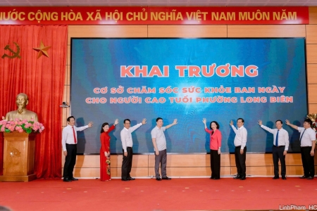 Hà Nội khai trương cơ sở chăm sóc sức khỏe ban ngày đầu tiên dành cho người cao tuổi