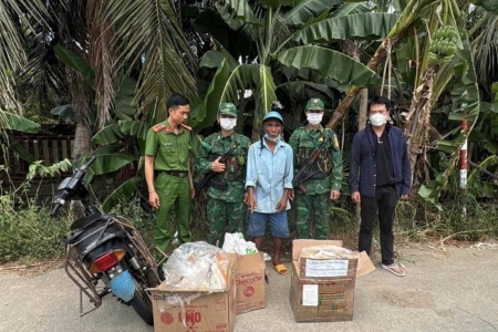 Bộ đội Biên phòng triệt phá hai vụ án vật liệu nổ liên tỉnh, thu hơn 200kg thuốc nổ