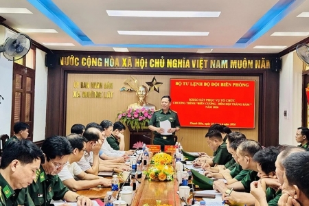 Thanh Hóa: Khảo sát địa điểm tổ chức Chương trình “Biên cương - Đêm hội trăng rằm” năm 2026