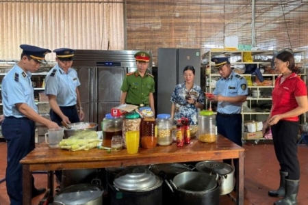 Nghệ An: Xử phạt cơ sở kinh doanh dịch vụ ăn uống vi phạm quy định về an toàn thực phẩm