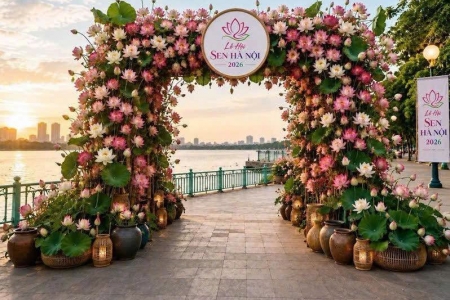Lễ hội Sen Hà Nội 2026 sẽ diễn ra từ ngày 26 - 28/6 với nhiều hoạt động đặc sắc