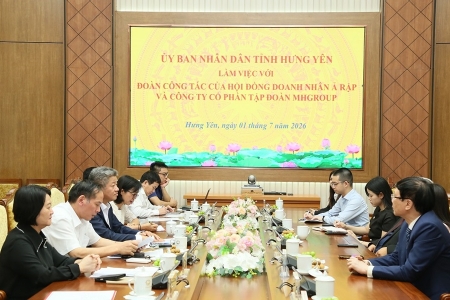 Doanh nghiệp Ả Rập tìm hiểu cơ hội hợp tác tại tỉnh Hưng Yên