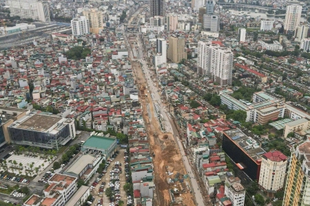 Hà Nội tăng tốc hoàn thiện đường Vành đai 1 đoạn Hoàng Cầu - Voi Phục, phấn đấu thông xe trước 2/9