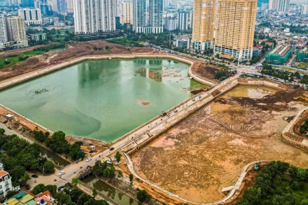 Hà Nội đưa vào vận hành nhiều công trình chống ngập trước mùa mưa