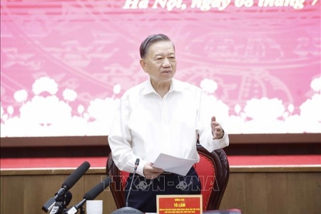 Tổng Bí thư, Chủ tịch nước Tô Lâm: Hà Nội phải tăng trưởng nhanh hơn, chất lượng phát triển phải tốt hơn