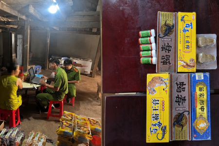 Cao Bằng: Thu giữ thuốc và hàng hóa không rõ nguồn gốc tại chợ phiên Phai Khắt