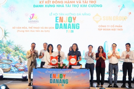 Đà Nẵng ra mắt Lễ hội Tận hưởng 2026 với nhiều sản phẩm du lịch mới