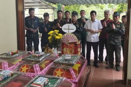 Tuyên Quang đã quy tập được 28 hài cốt liệt sĩ, 5 mộ tập thể